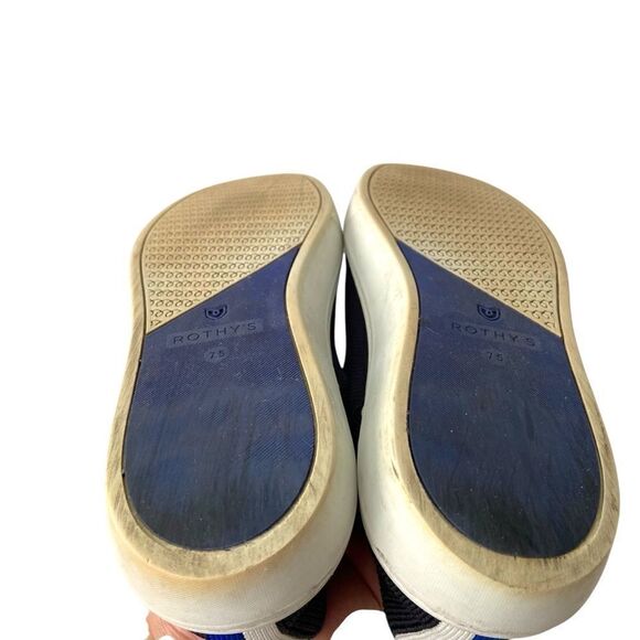 Rothy's The Original Slip-On Sneaker in Black Size 7.5 - Picture 14 of 14